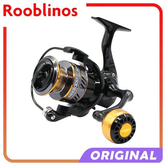 Rooblinos Metal Spinning Fishing Reel With 10KG Max Drag