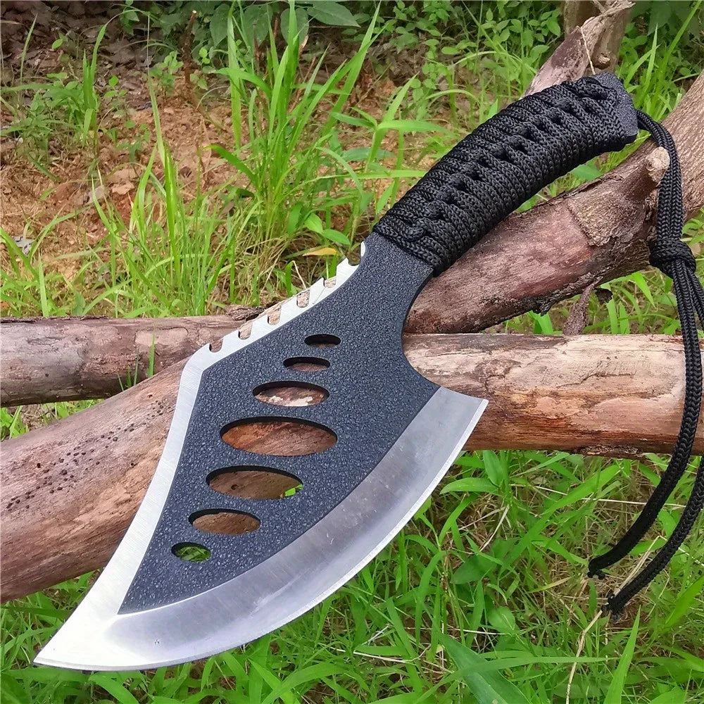 Doom Blade Portable Camping Axe With Full Tang Steel Blade