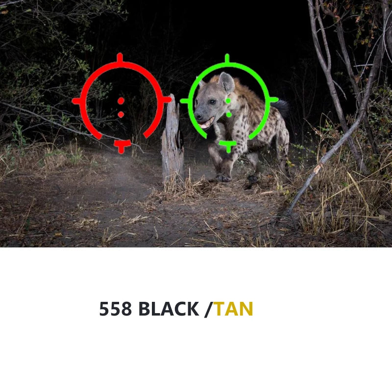 Bestsight 558 Red Green Dot Reflex Sight With Picatinny Mount
