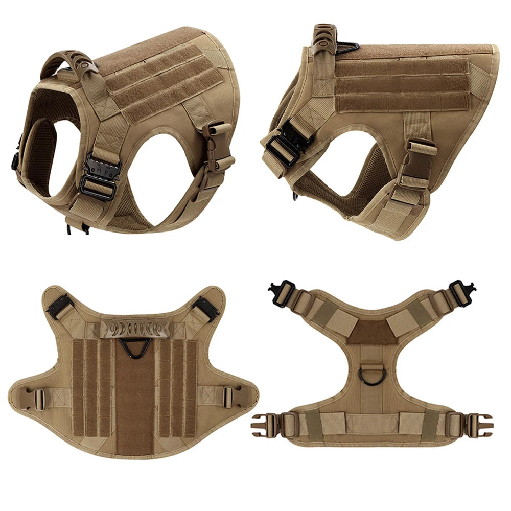 PETRAVEL Padded Dog Harness And Leash Set For Training Walking