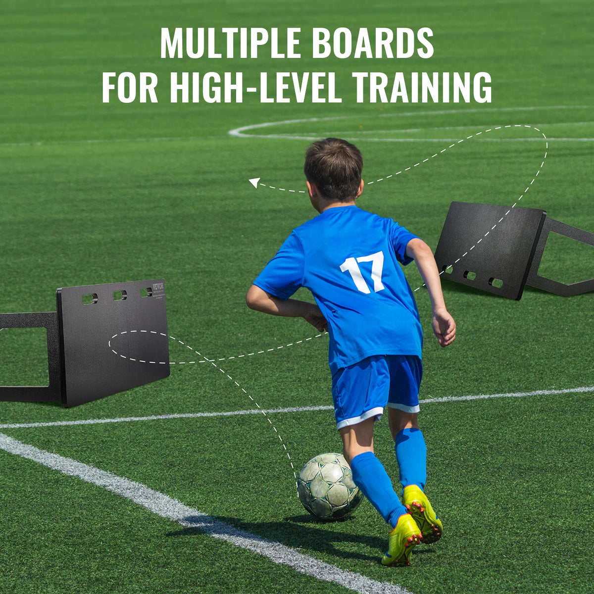 SucceBuy Foldable Soccer Rebounder Board for Passing and Shooting Practice