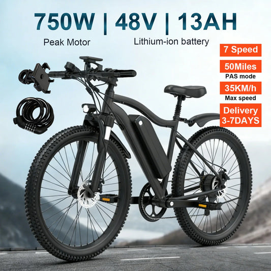 Toofly Mountain Electric Bicycle For Adults With Efficient Battery