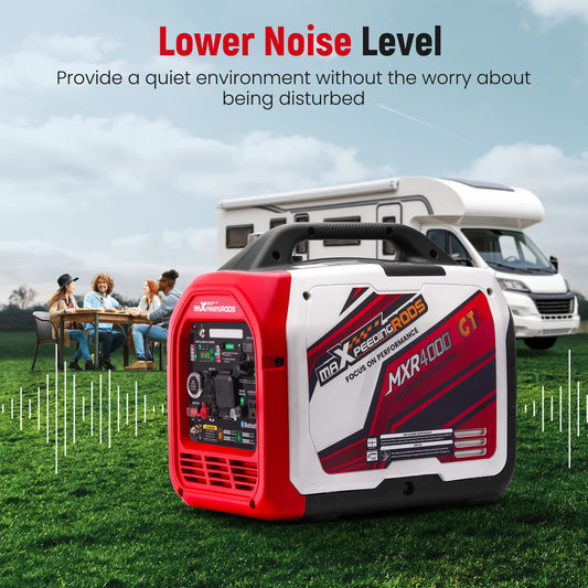 Maxpeedingrods 4KW Dual Fuel Inverter Generator With Electric Start