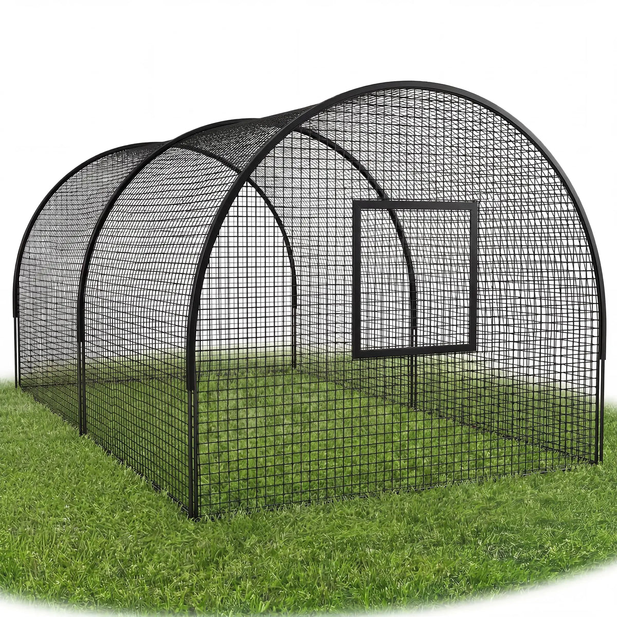 HiMISS Baseball Batting Cage With Frame And Net For Practice