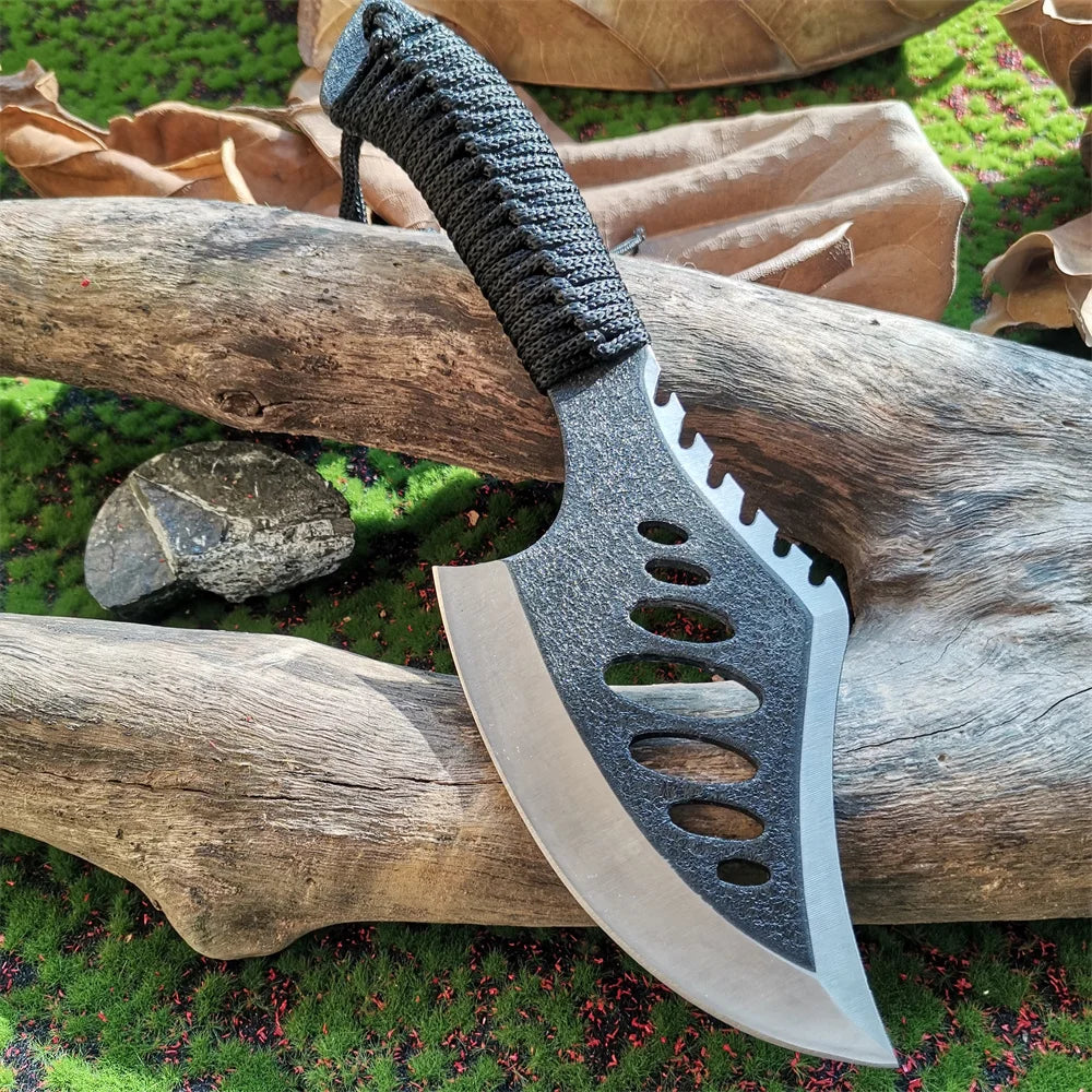 Doom Blade Stainless Steel Survival Camping Tomahawk Axe With Sheath