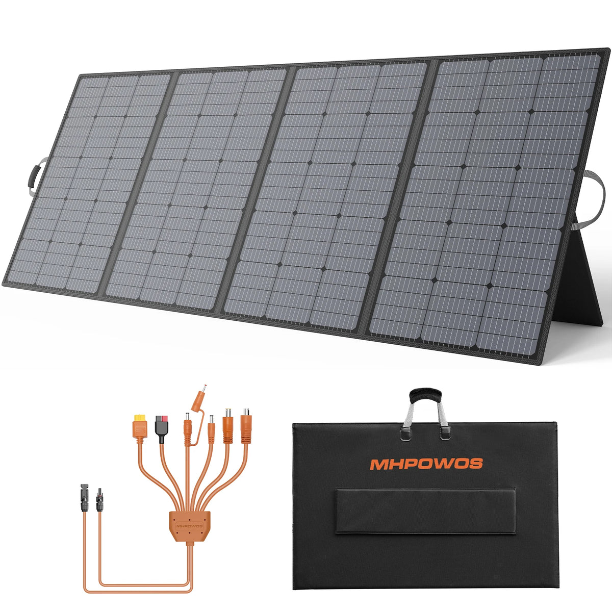 MHPOWOS 400W Foldable Portable Solar Panel for RV and Camping