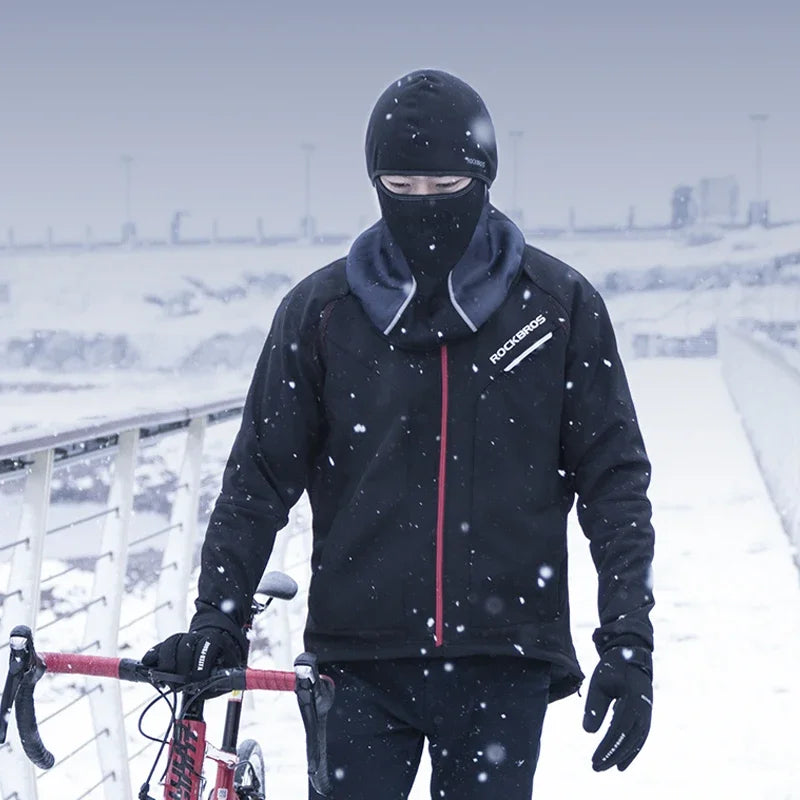 ROCKBROS Thermal Windproof Face Mask for Cycling Hiking and Motorcycling