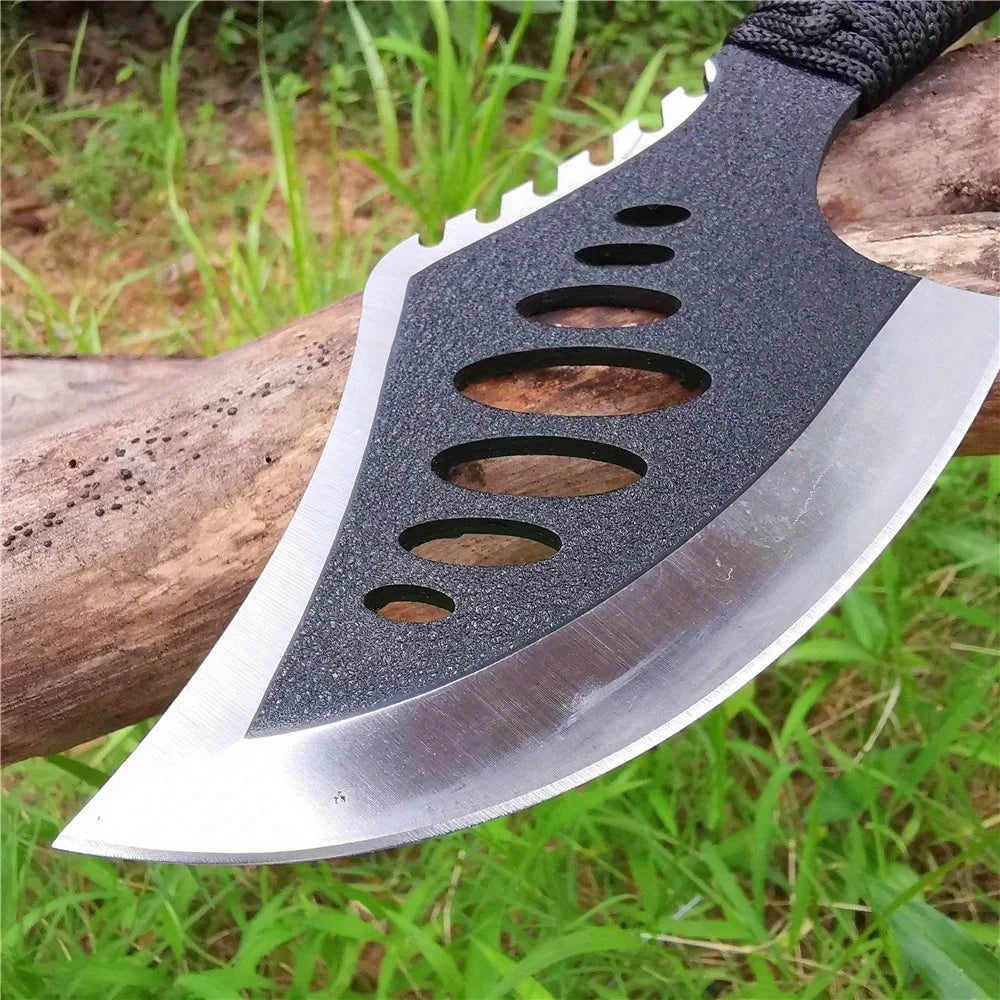 Doom Blade Portable Camping Axe With Full Tang Steel Blade