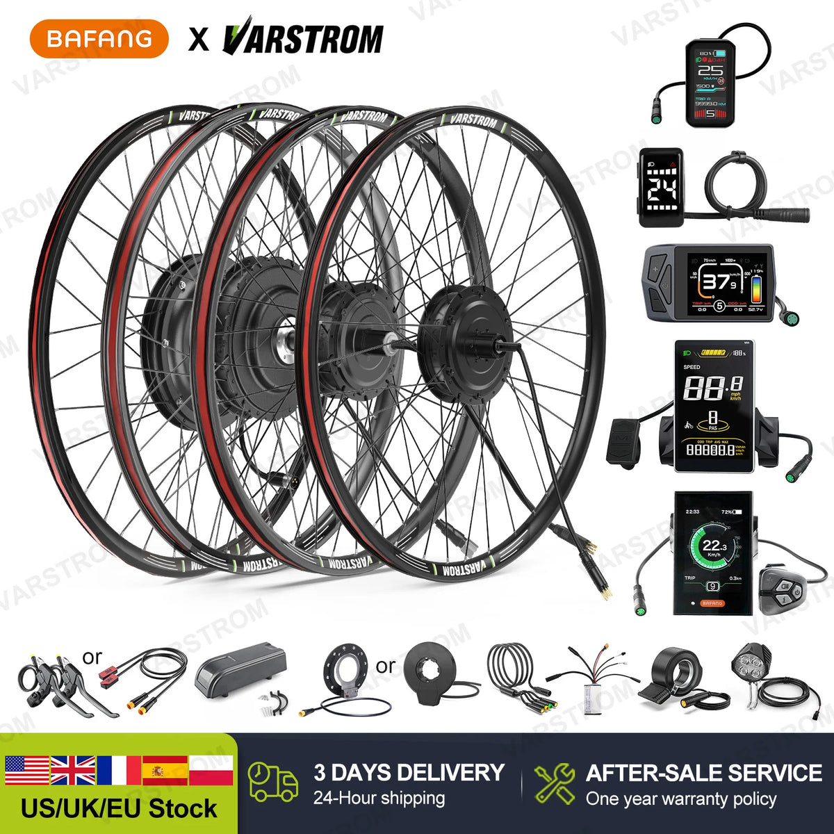 Bafang Brushless Rear Electric Bike Hub Motor Drive
