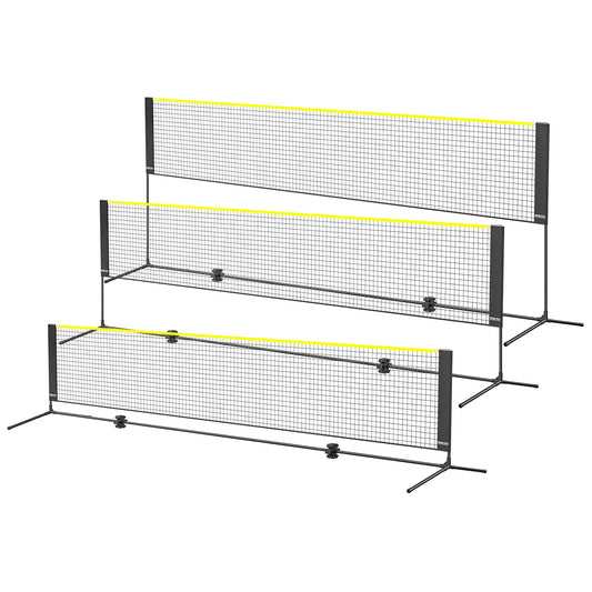 SucceBuy Adjustable Multi Sport Net Set for Badminton Volleyball Tennis