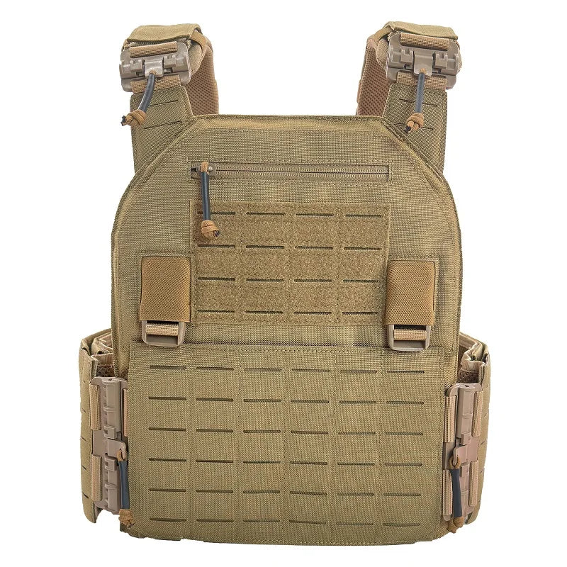 Quick Release Modular Tactical Vest With Laser Cut Plate Carrier