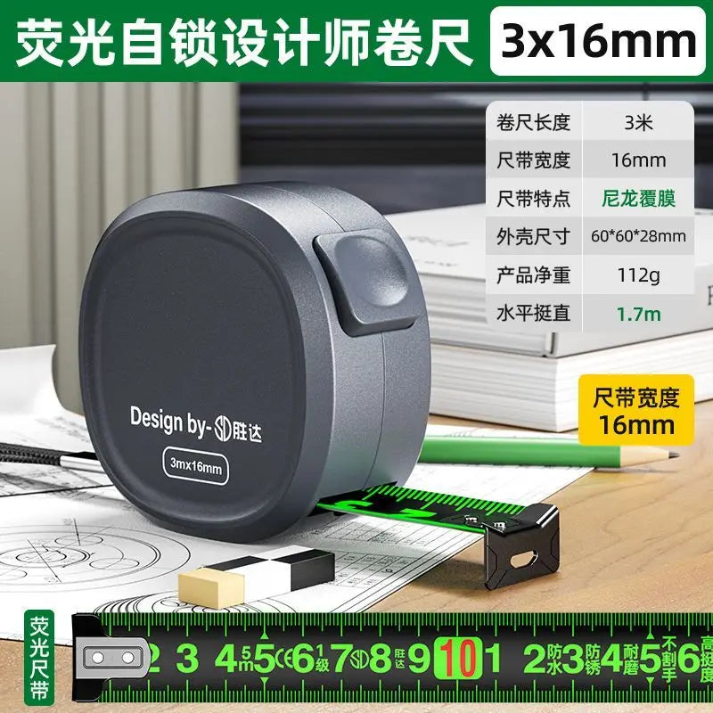 Deli Metric Steel Tape Measure With Automatic Lock