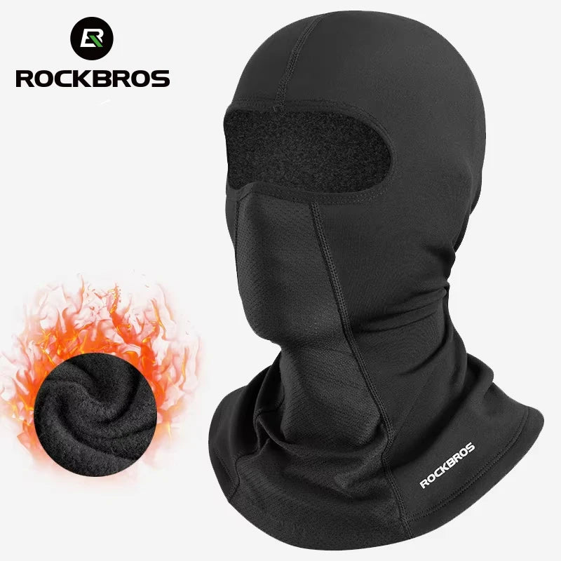 ROCKBROS Thermal Windproof Face Mask for Cycling Hiking and Motorcycling
