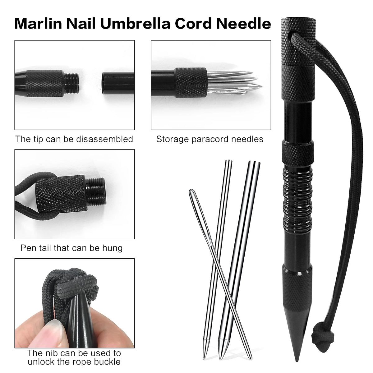 Paracord Bracelet Making Kit Adjustable Jig And Marlin Spike Tool