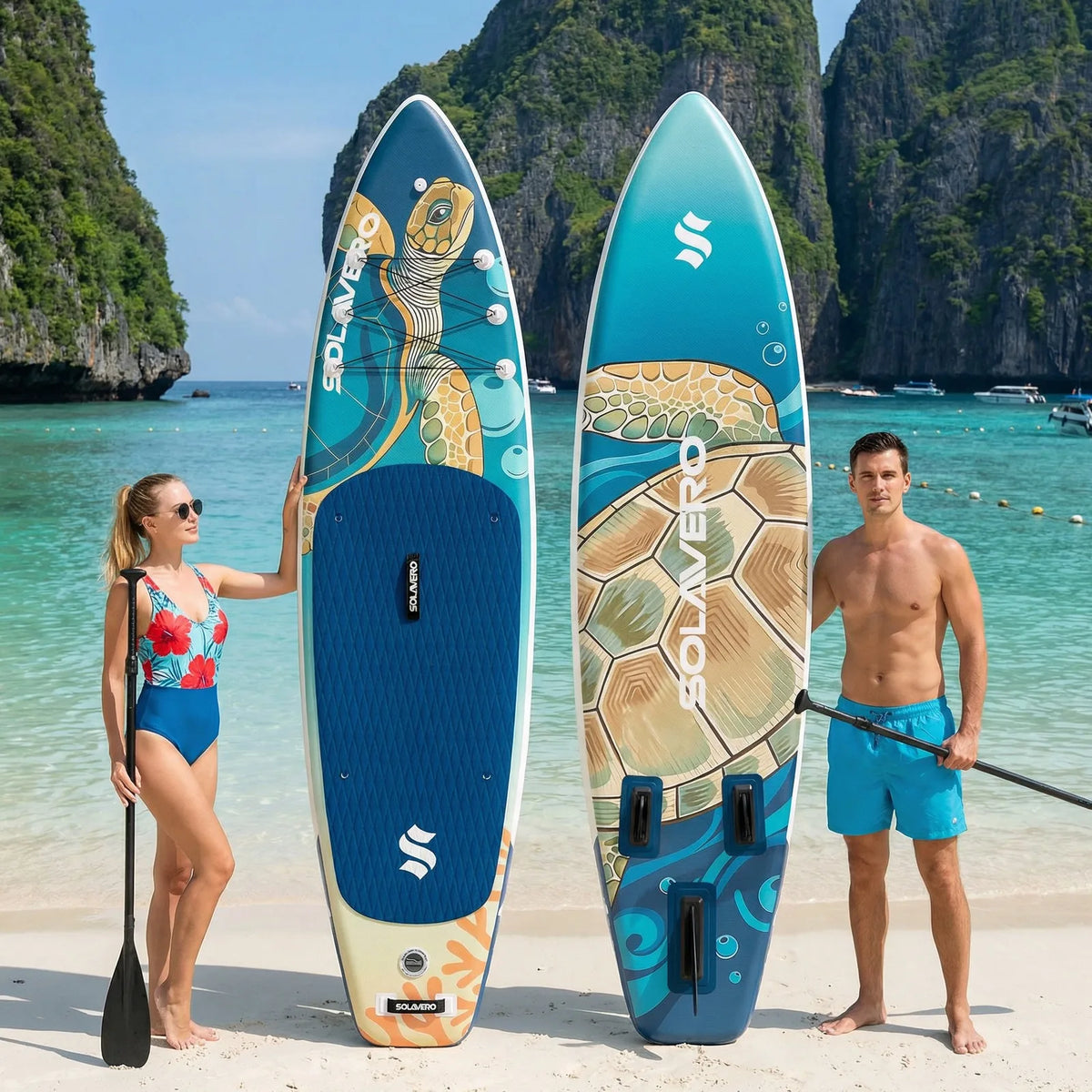 Nebmaax Inflatable Stand Up Paddle Board With Non Slip Deck