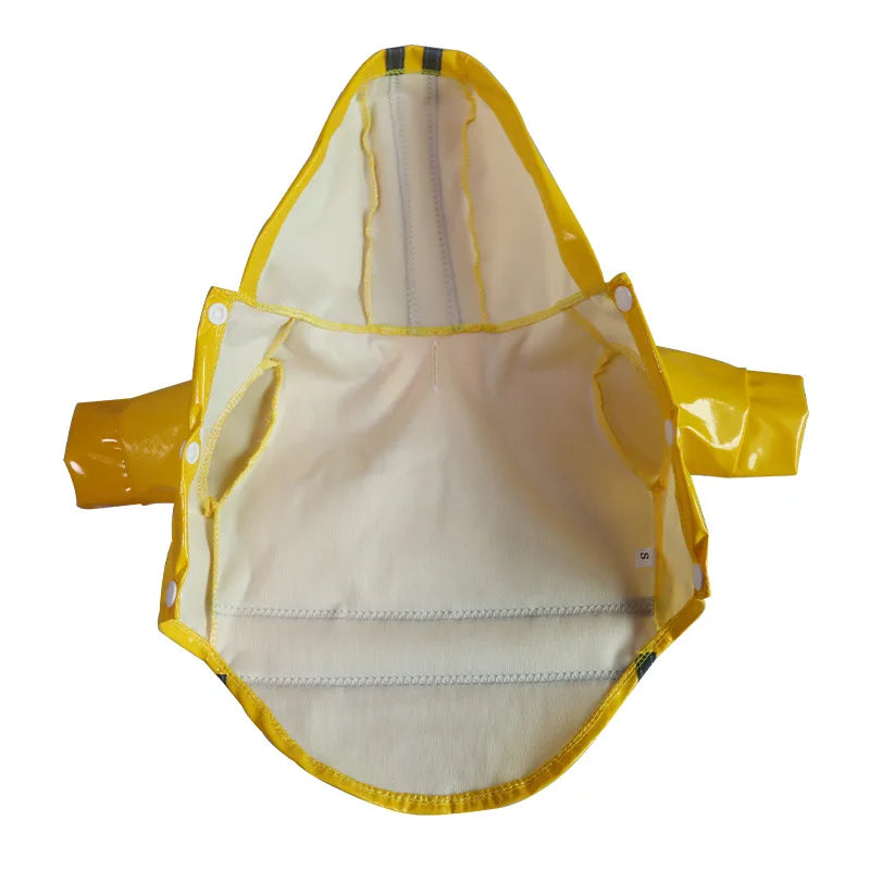 Outdoor Waterproof Reflective Raincoat for Dogs and Cats for Rainy Days