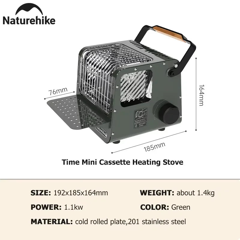 Naturehike Portable Camping Cassette Heater for Indoor and Outdoor Use